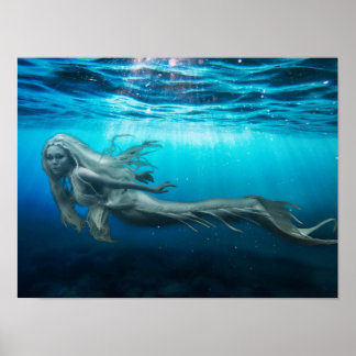 Amiria Angel Mermaid Poster