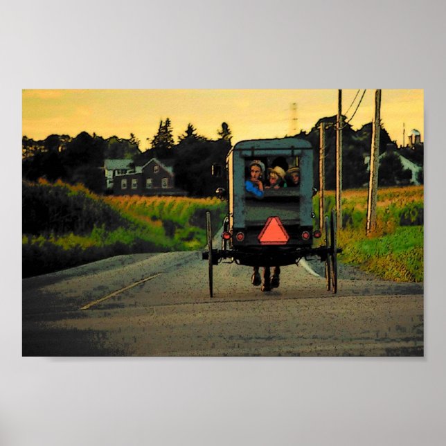 Amish Afternoon Poster (Front)