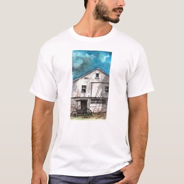 Amish Barn T-Shirt (Front)