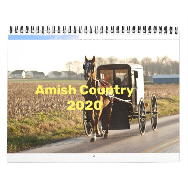 Amish Calendar 2027 (Cover)