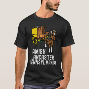 Amish Country Pennsylvania  Horse And Carriage 2 T-Shirt