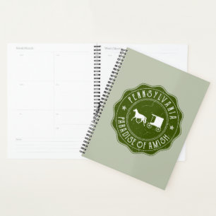 Amish Country - Pennsylvania Paradise Of Amish 1 Planner