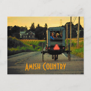 Amish Country Postcard
