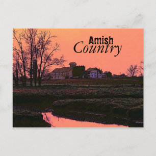 Amish Country Postcard
