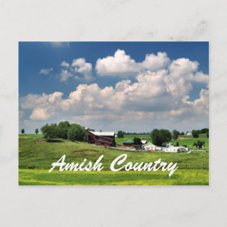 Amish Country Postcard