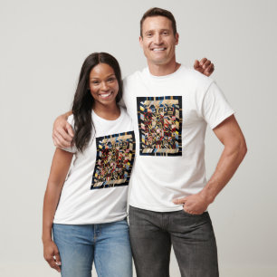 Amish Crazy Quilt by Lydia Beachy T-Shirt