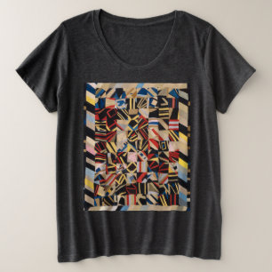 Amish crazy quilt  plus size T-Shirt