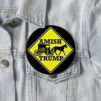 Amish For Trump Unique Collectable Political