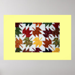Amish Leaves Poster