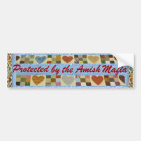 Amish Mafia Protection! Bumper Sticker!