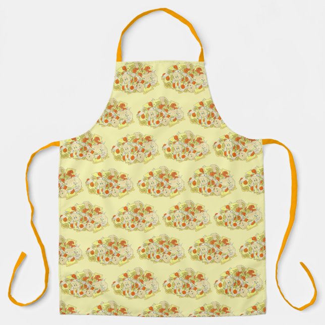 Amish PA Dutch Pennsylvania Style Chicken Pot Pie Apron (Front)