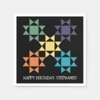 Amish Quilt Blocks Personalised Quilting Themed Na