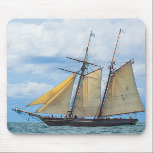 Amistad Under Sail Mouse Pad