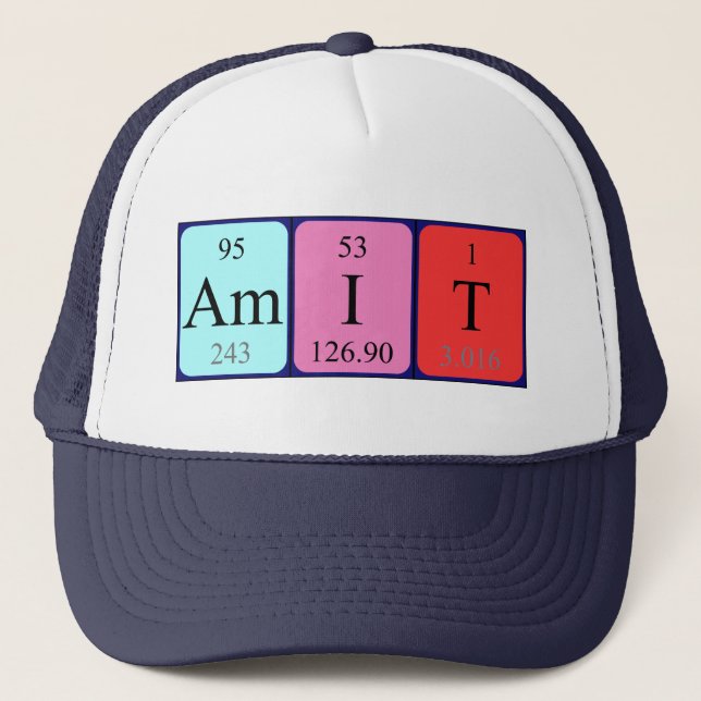 Amit periodic table name hat (Front)