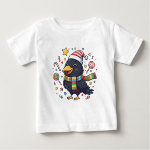AMITA   Happy Crow - Candy Fun Baby T-Shirt