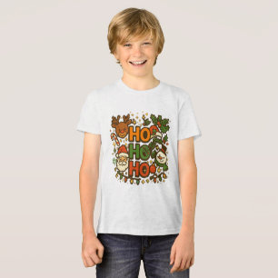 AMITA   HO HO HO Holiday Crew Tee