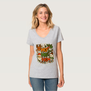 AMITA HO HO HO Holiday Crew Tee