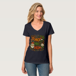 AMITA HO HO HO Holiday Crew Tee