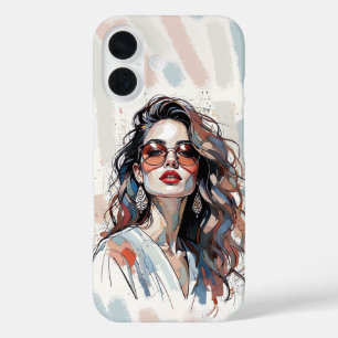 AMITA Soft Pastel Art Woman Phone Cases