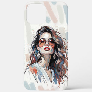 AMITA   Soft Pastel Art Woman Phone Cases
