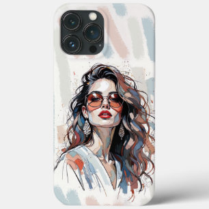 AMITA   Soft Pastel Art Woman Phone Cases