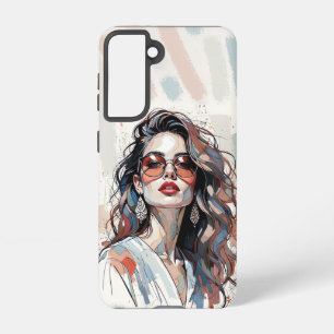 AMITA   Soft Pastel Art Woman Phone Cases