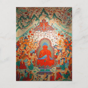 Amitabha Buddha Sukhavati Pure Land Postcard