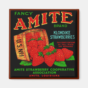 Amite Klondike Strawberries Magnet