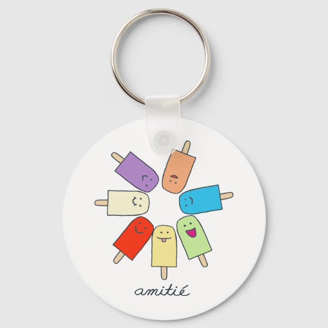 Amitié Key Ring (Front)
