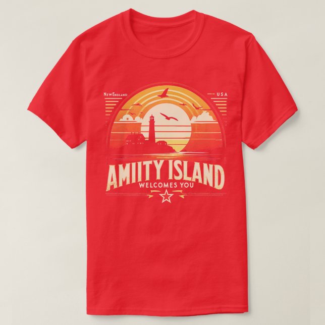 Amity Island T-Shirt (Design Front)