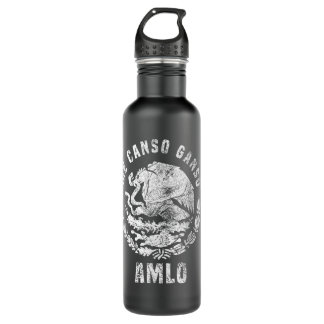 AMLO Andres Manuel Lopez Obrador Presidente De Mex 710 Ml Water Bottle