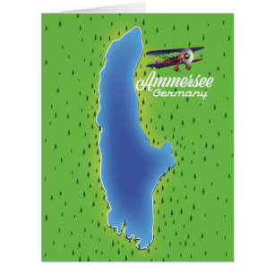 Ammersee Germany lake map