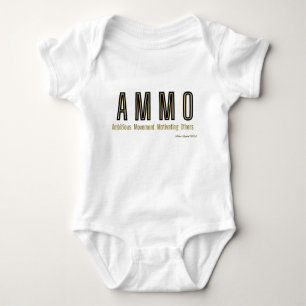 Ammo Apparel USA Acronym Unisex Baby Bodysuit