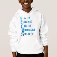Ammo Apparel USA Focus Acronym Boy's Hoodie