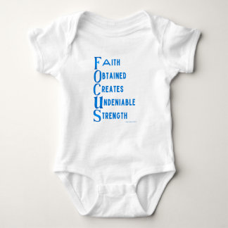 Ammo Apparel USA Focus Acronym Unisex Baby Bodysuit