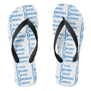 Ammo Apparel USA Focus Acronym Unisex  Flip Flops