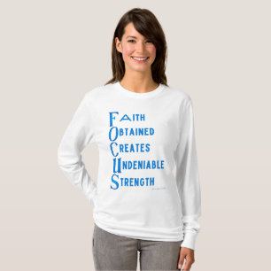 AMMO Apparel USA Focus Acronym Woman's Long Sleeve T-Shirt