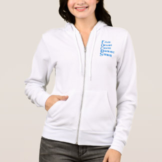 Ammo Apparel USA Focus Acronym Woman's Zip Hoodie