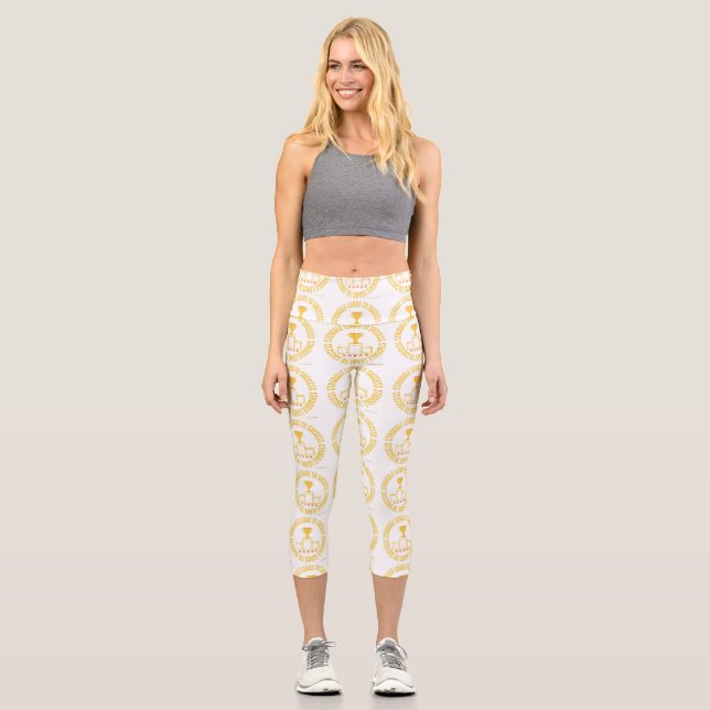 Ammo Apparel USA Struggle To Success Woman's Capri Leggings (Front)