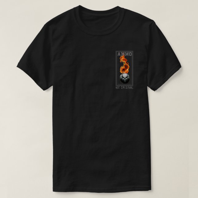 AMMO Pisspot Rock and Roll T-Shirt (Design Front)