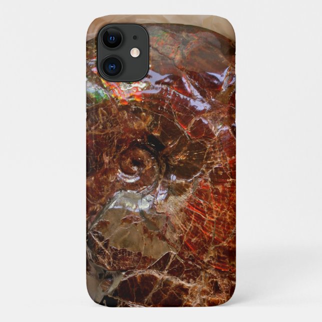 Ammolite Ammonite Case-Mate iPhone Case (Back)