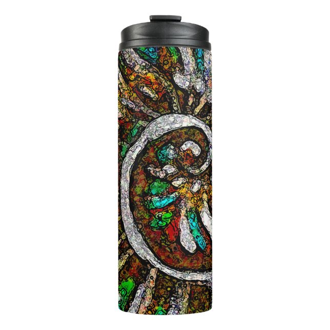 Ammonite Abstract Thermal Tumbler (Front)