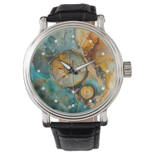Ammonite Gem Fossil Watch