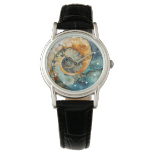 Ammonite Gem Fossil Watch