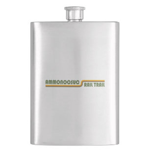 Ammonoosuc Rail Trail New Hampshire Hip Flask