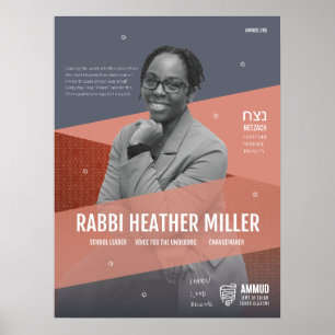 Ammud Ambassador Rabbi Heather Miller Poster