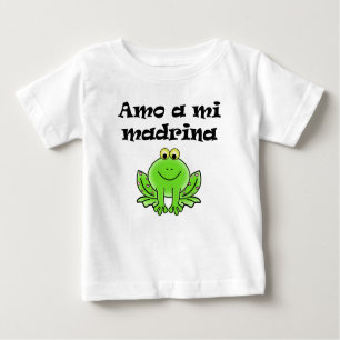 Amo A Mi Madrina Baby T-Shirt