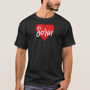 Amo A Sorin Primer Nombre Yo Corazón T-Shirt