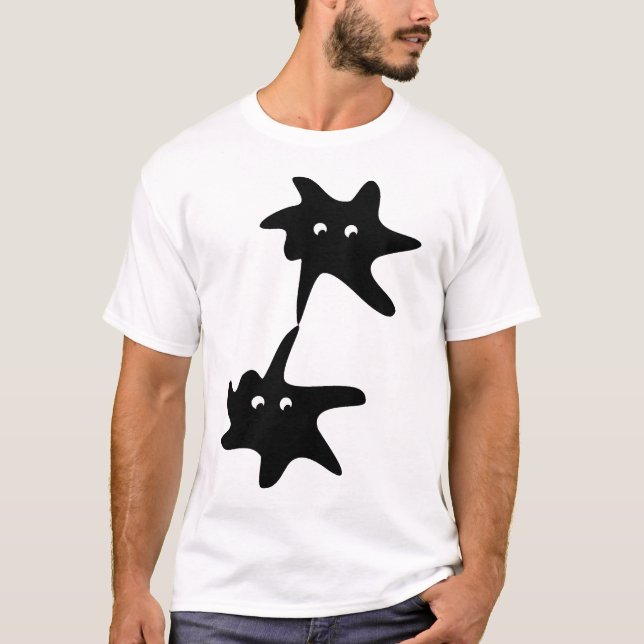 Amöbe Amöben cell division T-Shirt (Front)
