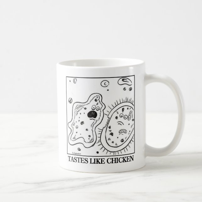 AMOEBA CHICKEN COFFEE MUG (Right)